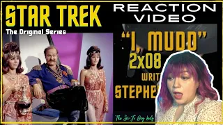 FIRST TIME watching Star Trek TOS 2x08 "I, Mudd" - The Sci-Fi Dog Lady #startrek #reactionvideo