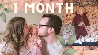 1 Month of Scarlet: time in the hospital, post partum life, and lots of cuteness
