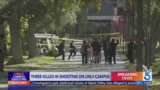 3 killed, 1 hospitalized after shooting on UNLV campus, suspect dead