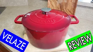 Amazon Dutch Oven Review - Velaze Enameled Cast Iron