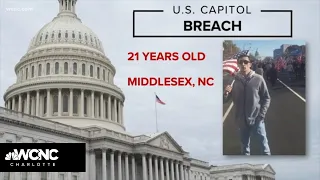 NC man arrested, charged in connection to US Capitol Riot