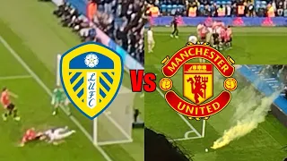 PYROS, FIGHTS + 6 GOAL THRILLER ON DERBY DAY | Leeds vs Man Utd