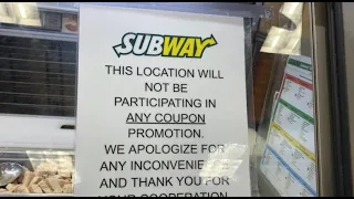 Do Subway sandwich coupons really work? Here's why not