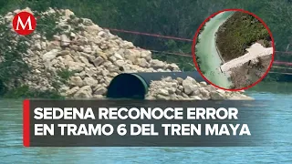 Impactante error en la construcción del Tren Maya: El Ejército afecta el Estero de Chac