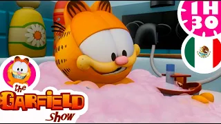 🧼 Garfield in the bath ! 🧼 espagnol latino 2023