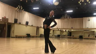 How to Dance Natural Fleckerls in Viennese Waltz - Learn at Home with Sunnie Page