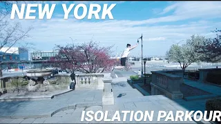 ISOLATION PARKOUR TRAINING IN NEW YORK