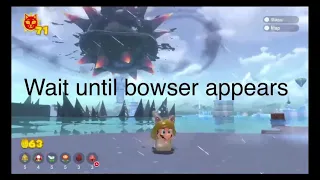 How to get rid of fury bowser without getting giga bell or cat shines