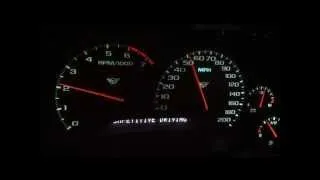 1999 C5 Corvette Acceleration Run