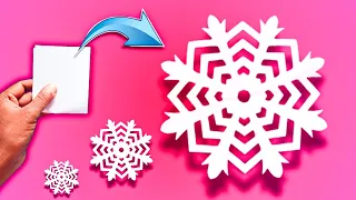 Paper Snowflake | How to Make Paper Snowflakes Tutorial | snowflake paper cutting #21212