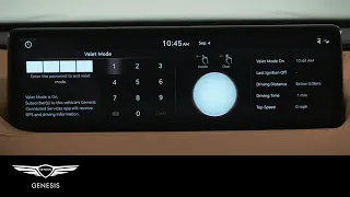 Valet Mode | Genesis G80 and GV80 | How-To | Genesis USA
