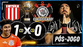 PÓS-JOGO (SUL-AMERICANA): ESTUDIANTES 1 (2) X (3) 0 CORINTHIANS - AMASSADOS, MAS CLASSIFICADOS!