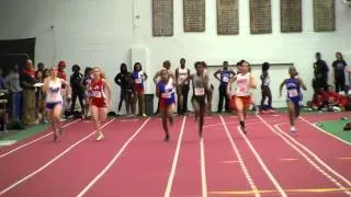 2013 District Championships - TC Williams HS - Girls 55m Prelims III