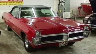 1967 Pontiac Bonneville 428 HO Convertible at Country Classic Cars