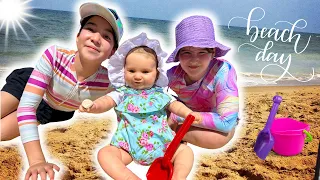 FIRST TIME AT THE BEACH FOR REBORN TODDLER MADDIE