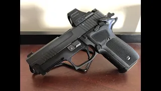 SIG P229 Legion Black SAO Optics Ready