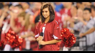 2014 09 08 Christina Grimmie National Anthem LIVE