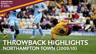 THROWBACK HIGHLIGHTS: Bradford City 2-0 Northampton Town