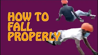 How to fall || Downhill Skateboarding