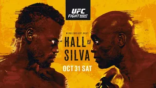 UFC VEGAS 12 LIVE HALL VS SILVA LIVESTREAM & FULL FIGHT NIGHT COMPANION