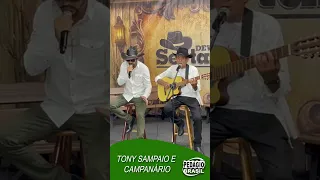 Tony Sampaio e Campanário no Programa Devoção Sertaneja