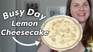 NO BAKE Summer Desserts 🍋 Busy Day Lemon Cheesecake