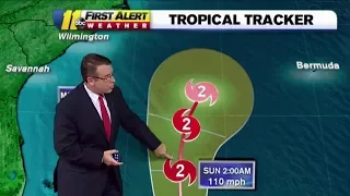 Hurricane Maria latest track 5 a.m. 9/22/17