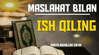 Maslahat bilan ish qiling | Shayh Abdulloh Zufar