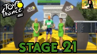 Pro Cycling Manager 2022 (SK/CZ) - Tour de France: Stage 21 (Paris La Défense›Paris (Champs-Élysées)