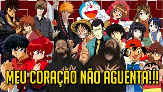 REAGINDO A EVOLUÇÃO DOS ANIMES (1960 A 2020) - MEU CORAÇÃO VAI AGUENTAR NÃO!!!