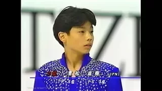 重松直樹 Naoki Shigematsu 1993/1994 World Junior (Colorado Springs) Free Skating