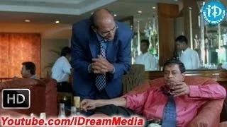 Nenunnanu Movie - Sunil, MS Narayana, Nagarjuna, Shriya Comedy Scene