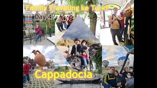 (Family Vlog) Liburan keluarga ke Turki 2022 secara mandiri - Day 4: Cappadocia & Avanos