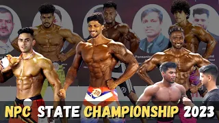 NPC STATE CHAMPIONSHIP 2023 MEN'S PHYSIQUE +CLASSIC PHYSIQUE OVERALL +BODYBUILDING OVERALL