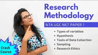 NTA UGC NET Paper 1- Research Methodology (Crash Course)