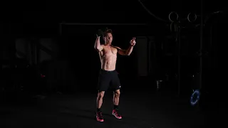 Single Arm Dumbbell Power Clean and Jerk