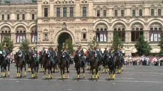 Changing of the Guard. Moscow. Kremlin guards.