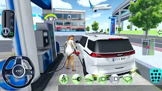 3D Driving Class - Running SUV Car Gas Refuel Station Driving - Android Games