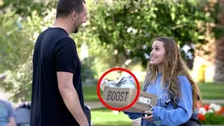 Giving Yeezys to Strangers