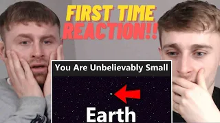 Brother's First Time Reacting To How the Universe is Way Bigger Than You Think