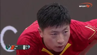 Mens Word Cup 2020 Finals   Ma Long vs Fan Zhendong