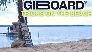 Giboard tricks on the beach #shorts