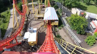 Boomerang POV - Roller Coaster at Worlds of Fun