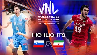 🇸🇮 SLO vs. 🇮🇷 IRI - Highlights Week 1 | Men's VNL 2023