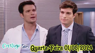 Contigo Sim - 01/05 - QUARTA-FEIRA (Capítulo 08) Resumo Diário Completo