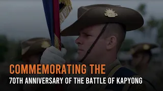 Commemorating the 70th anniversary of the Battle of Kapyong