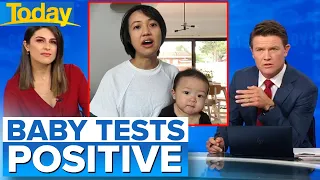 Mum facing scary reality of baby sick with COVID-19 | Coronavirus | Today Show Australia