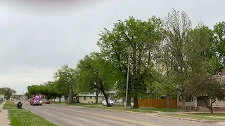 Wichita Ks Fire Department Truck 1 Responding