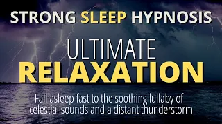 Sleep Hypnosis For Deep Sleep | Fall Asleep Fast (VERY STRONG) | Dark Screen