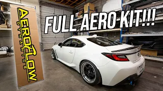 2022 BRZ Gets ENTIRE Aeroflow Aero Kit!!! *Super Aggressive*